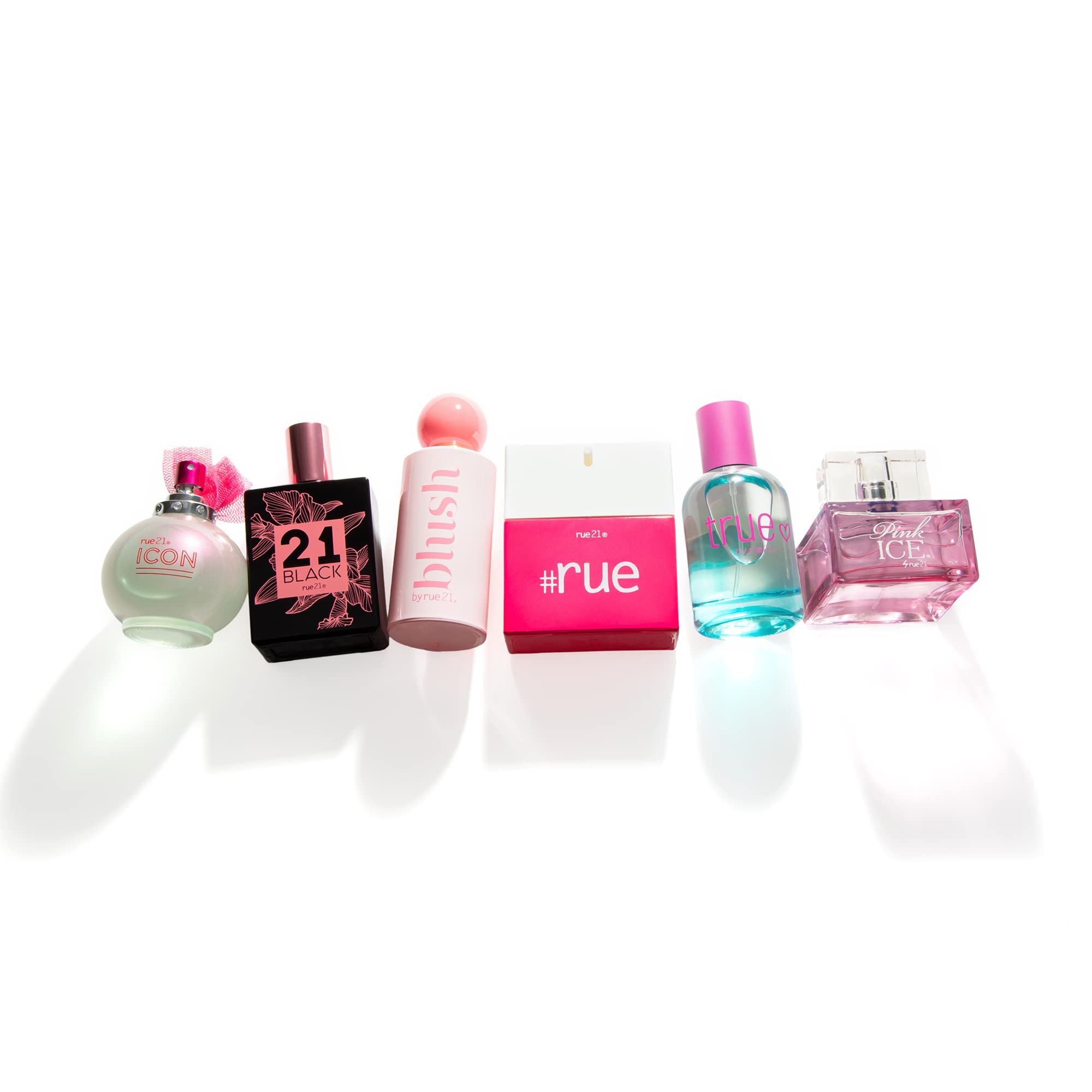 Rue 21 Blush perfume on finger demonstrates precise application