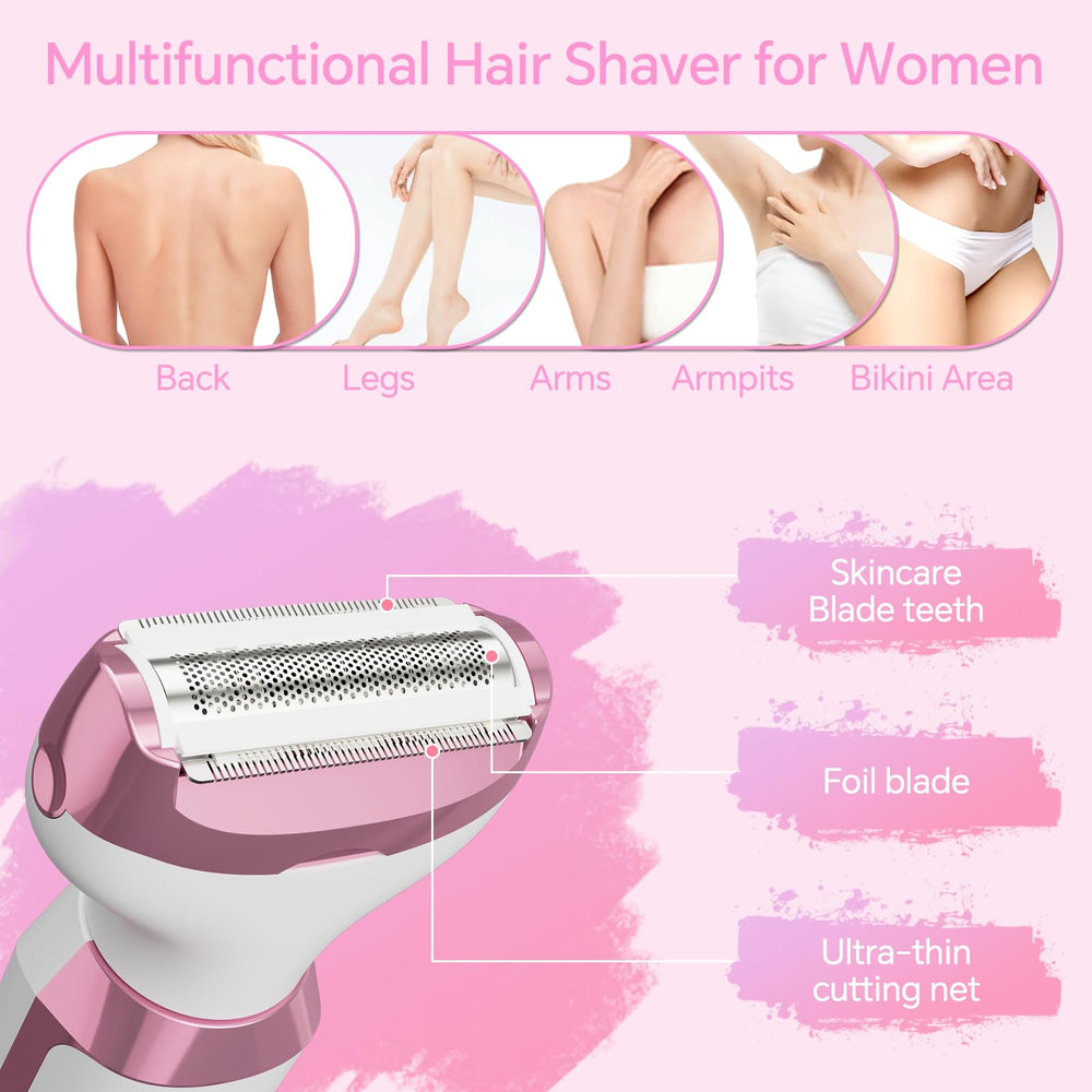 RUIBO hypoallergenic skin-safe design promotes gentle shaving with less irritation.
