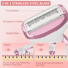 RUIM body hair trimmer attachment for precise body grooming.