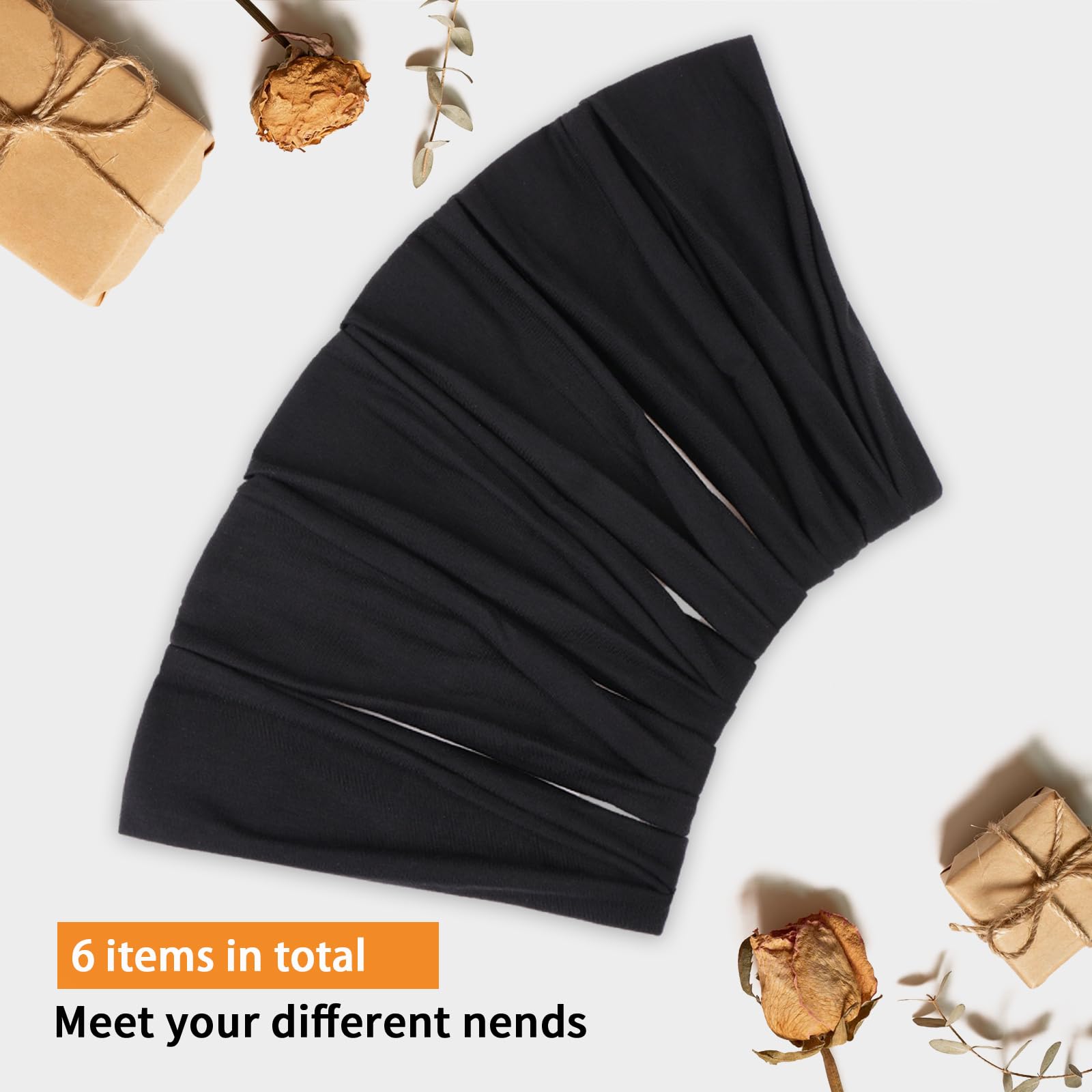 Soft cotton-poly blend RuiYok headband fabric for comfort and breathability