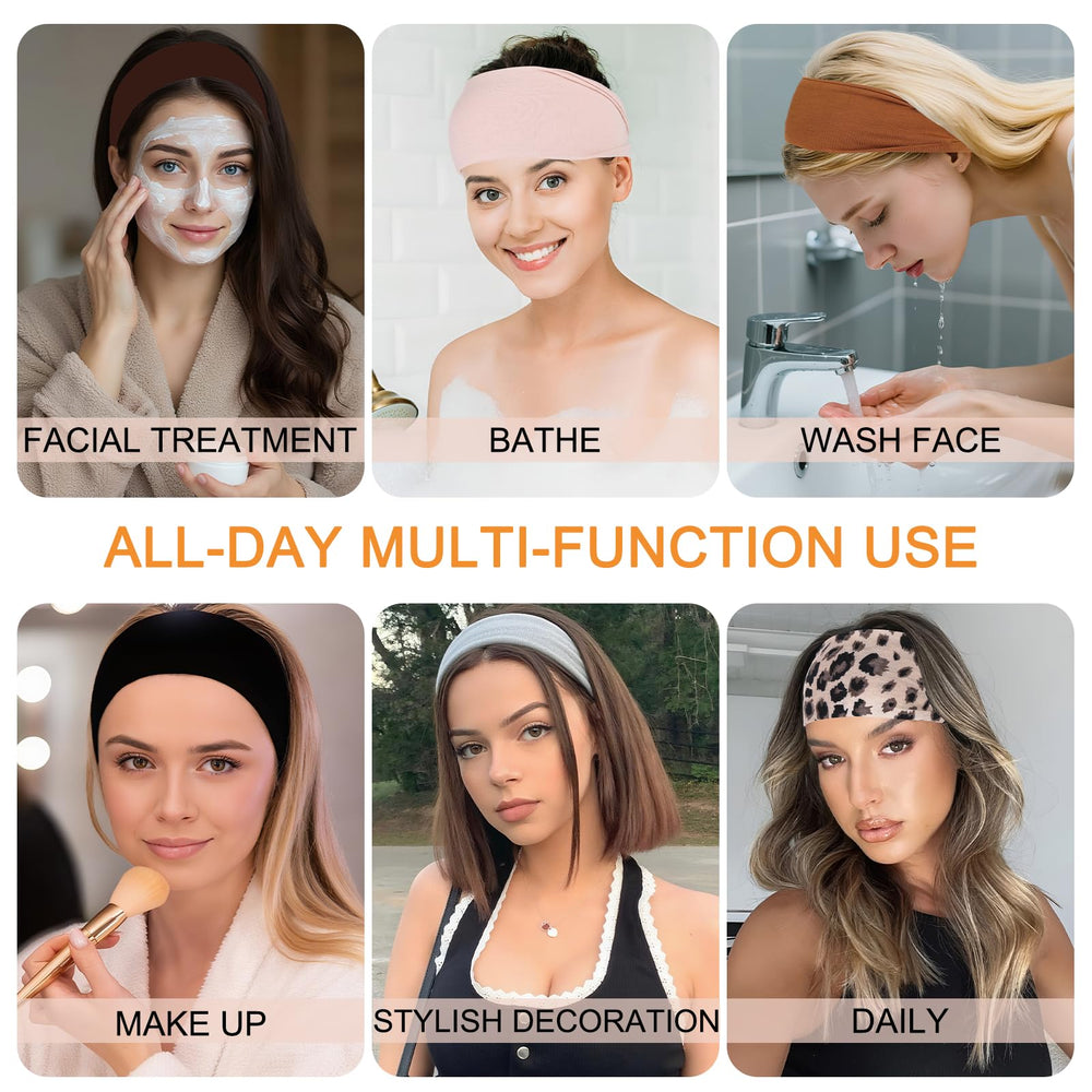 RuiYok versatile headbands suited for yoga, running, and fitness routines.