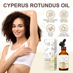 Rulviou Cyperus Rotundus Oil dropper releasing nourishing oil