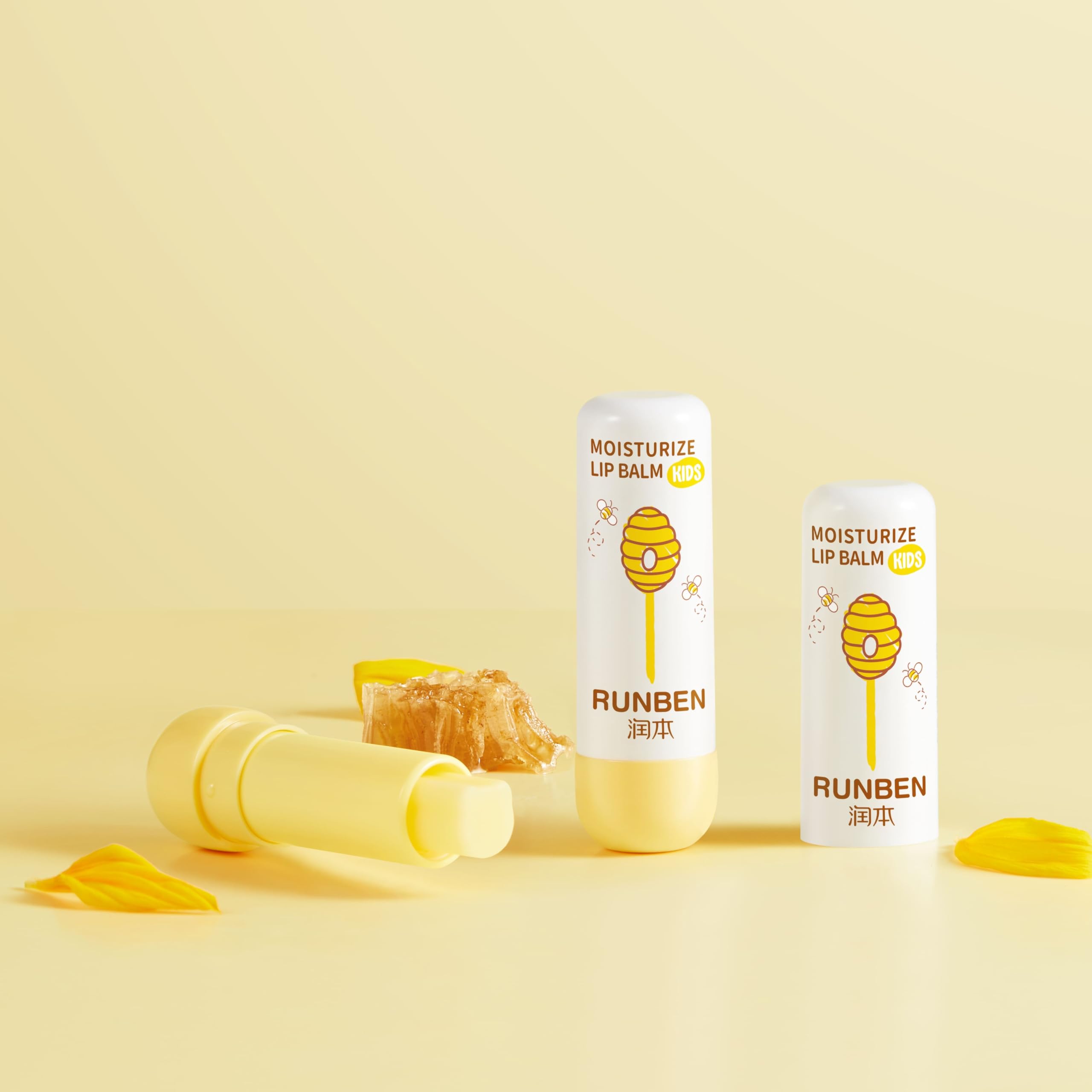 RUNBEN bálsamo labial infantil regalo práctico para familias y fiestas.