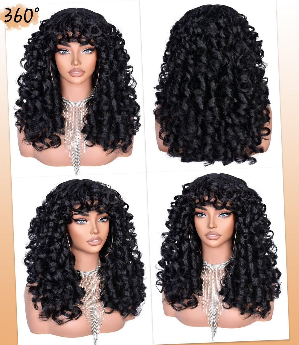 RunM wig adjustable strap wig offers secure comfortable fit