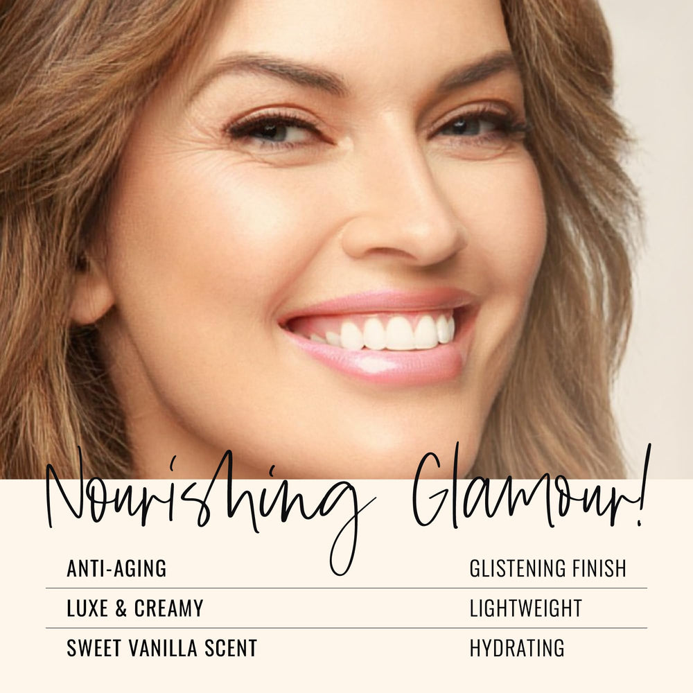 Runway Rogue LuxGloss packaging close-up with logo and shade name for easy recognition.