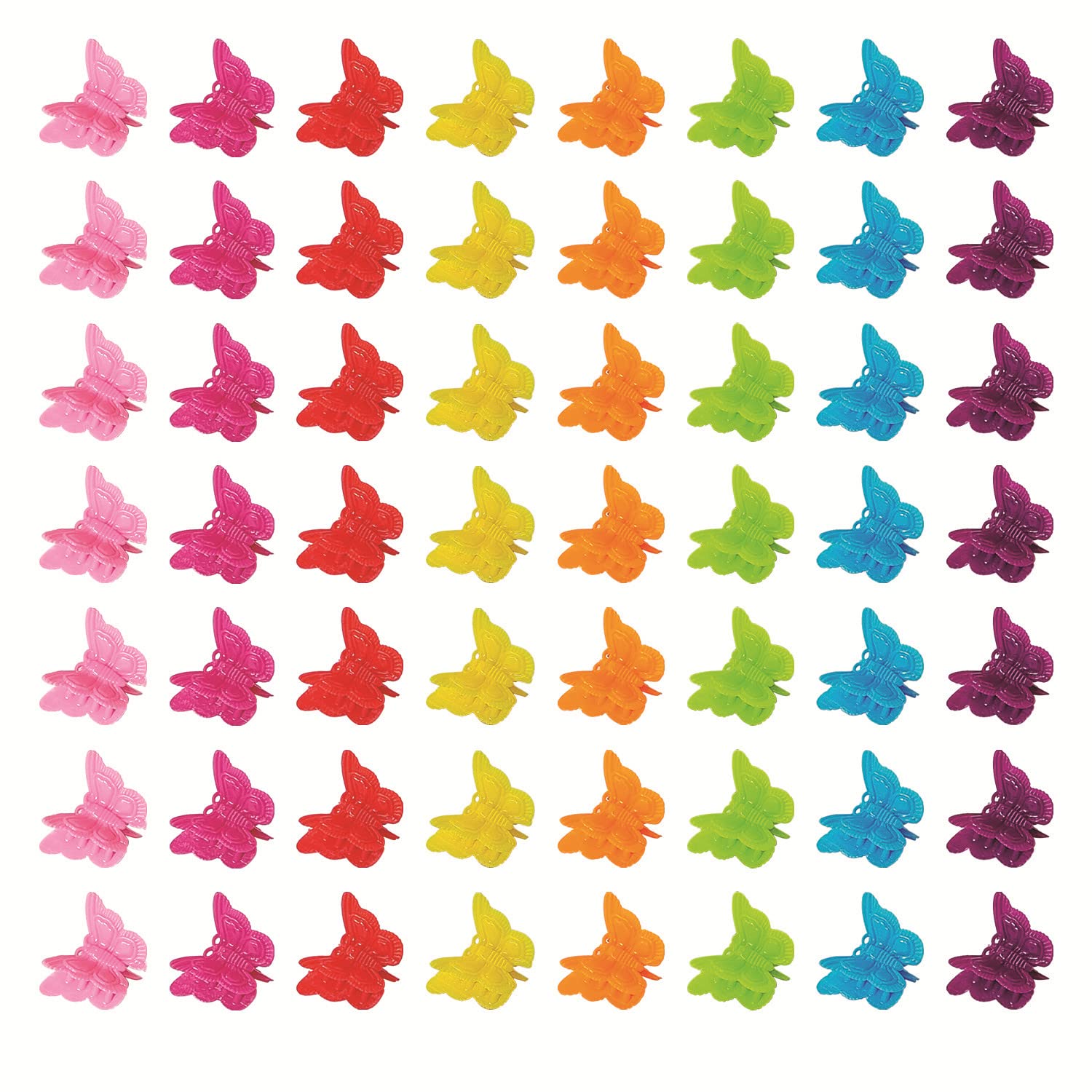 Ruocce clip de mariposa mini, perfecto para peinados escolares.