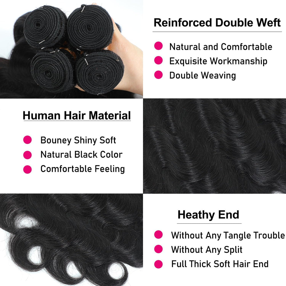 Ruola natural black color extensions ready for bleaching or dyeing.
