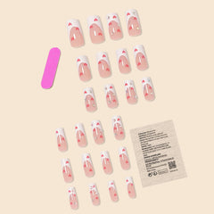 RUPOFUZA nail file and jelly glue set enables reusable wear
