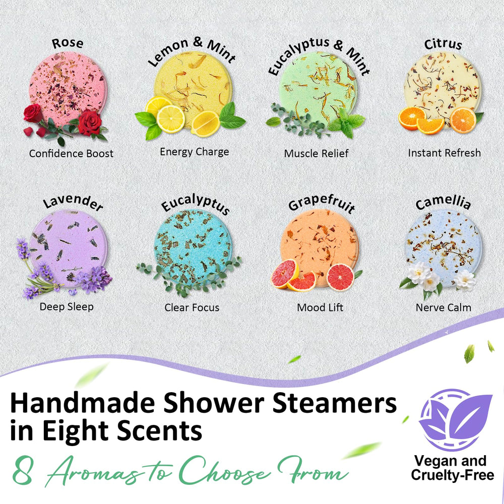RUSEMLE Lemon-Mint steamer provides invigoration for a revitalizing shower
