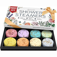 RUSEMLE Rose shower steamer for a calming, spa-like shower experience