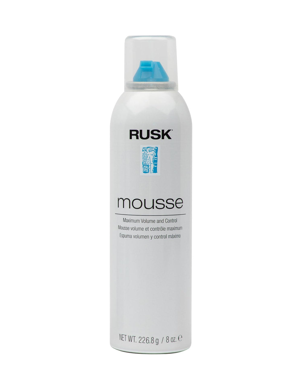RUSK Designer Collection Mousse en botella proporciona volumen máximo y fijación firme