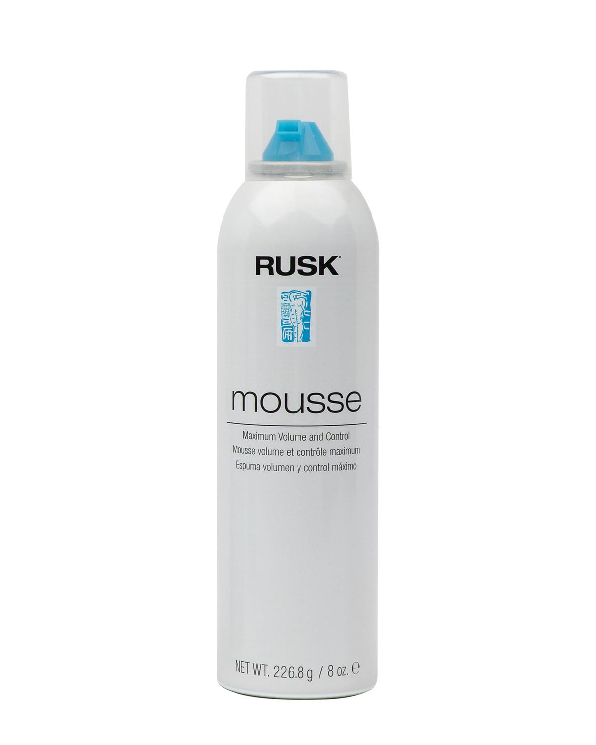 RUSK Designer Collection Mousse en botella proporciona volumen máximo y fijación firme