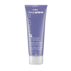 RUSK PlatinumX Lusterizer en bote de 4 oz con brillo inmediato en el cabello