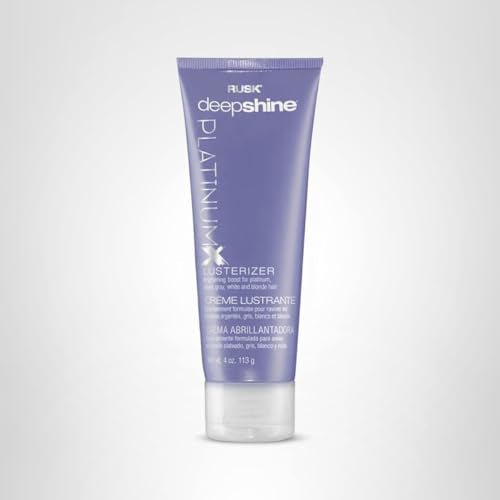 RUSK PlatinumX Lusterizer en cabello color tratamiento con brillo y manejo