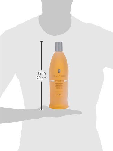 RUSK Smoother en uso diario, cabello liso o rizado sin frizz.