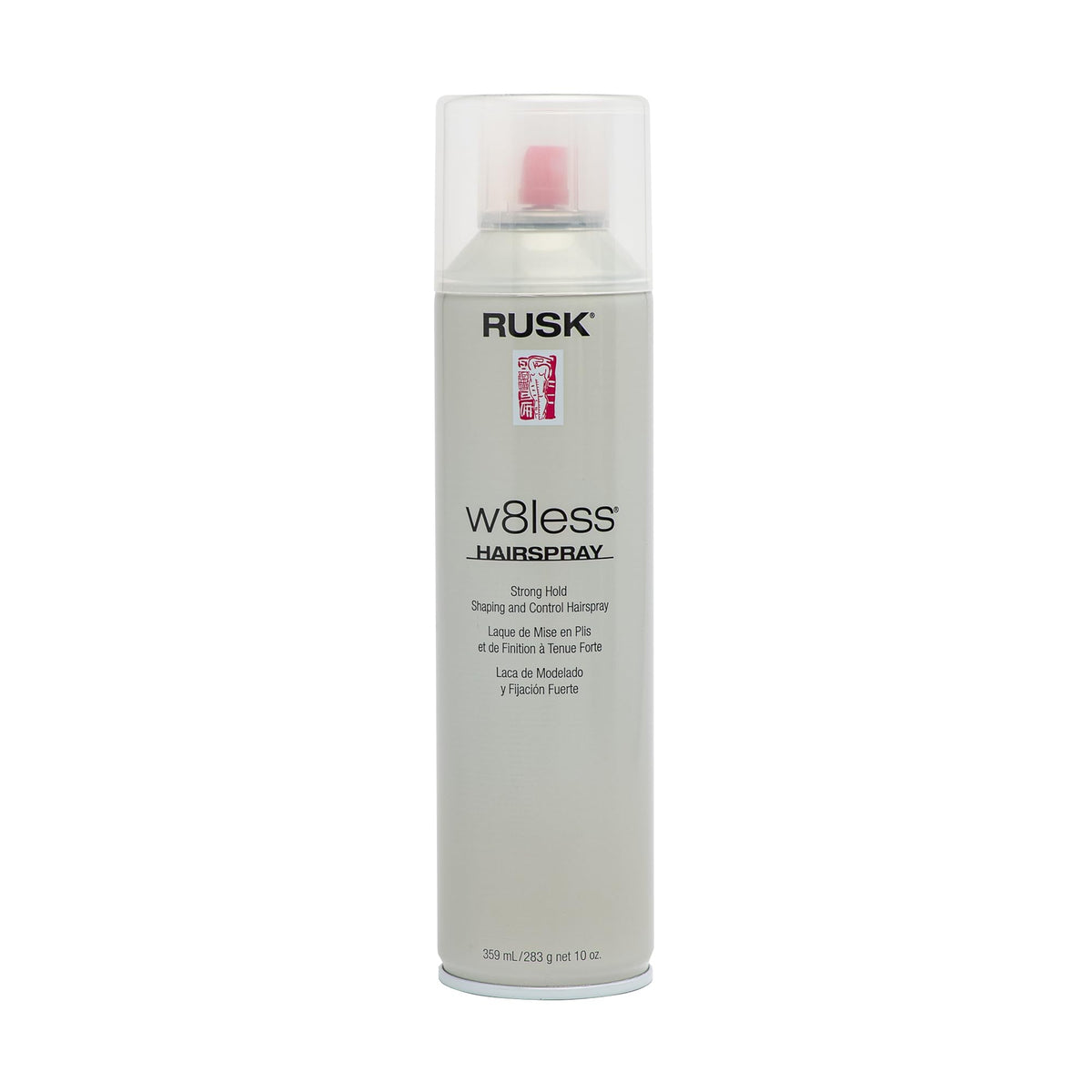RUSK W8less, botella de laca fuerte para cabello suave y brillante