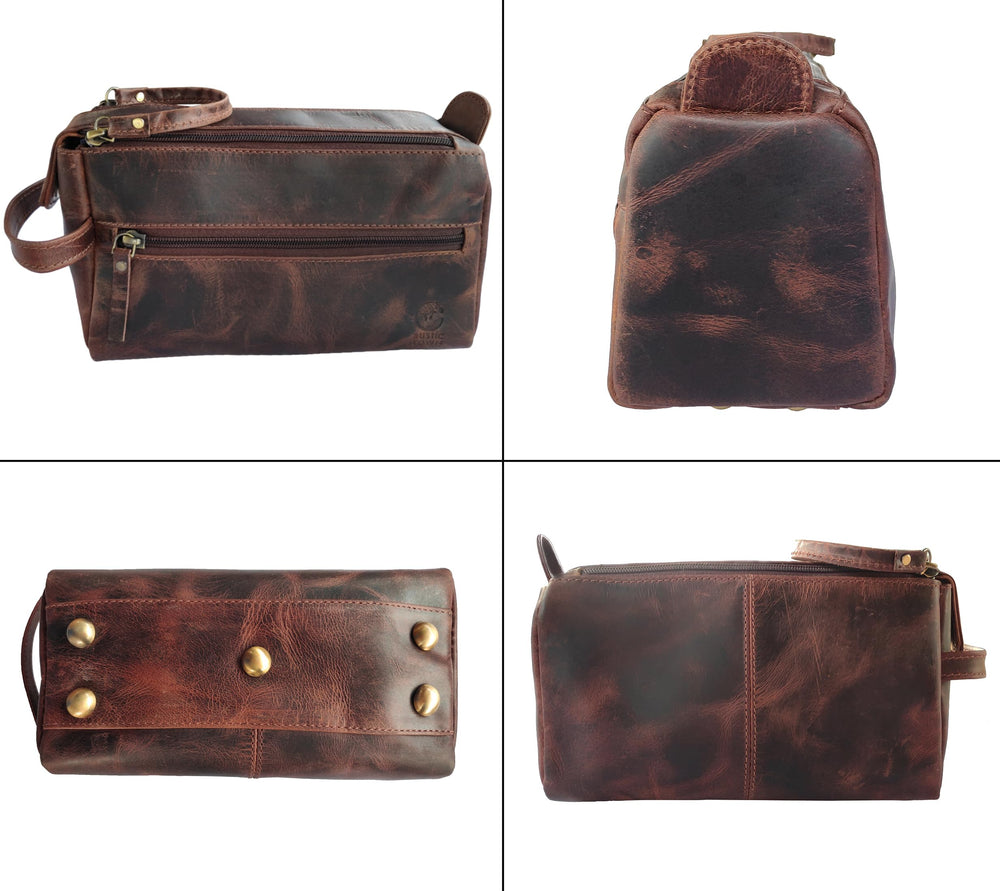 RUSTIC TOWN waterproof lining protects contents during travel.