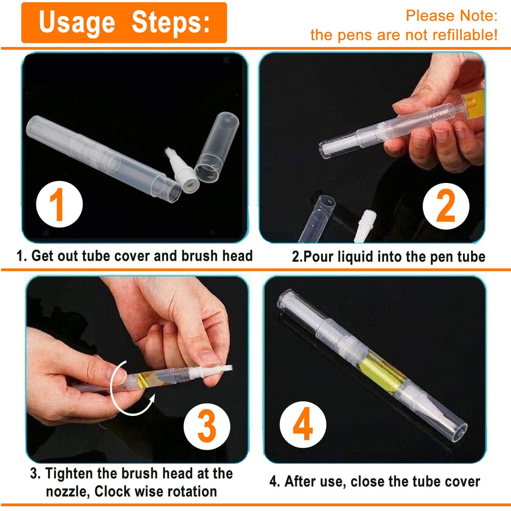 Rvetol compact portable twist pen measuring 3ml capacity