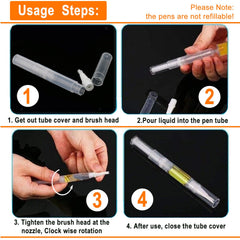 Rvetol compact portable twist pen measuring 3ml capacity