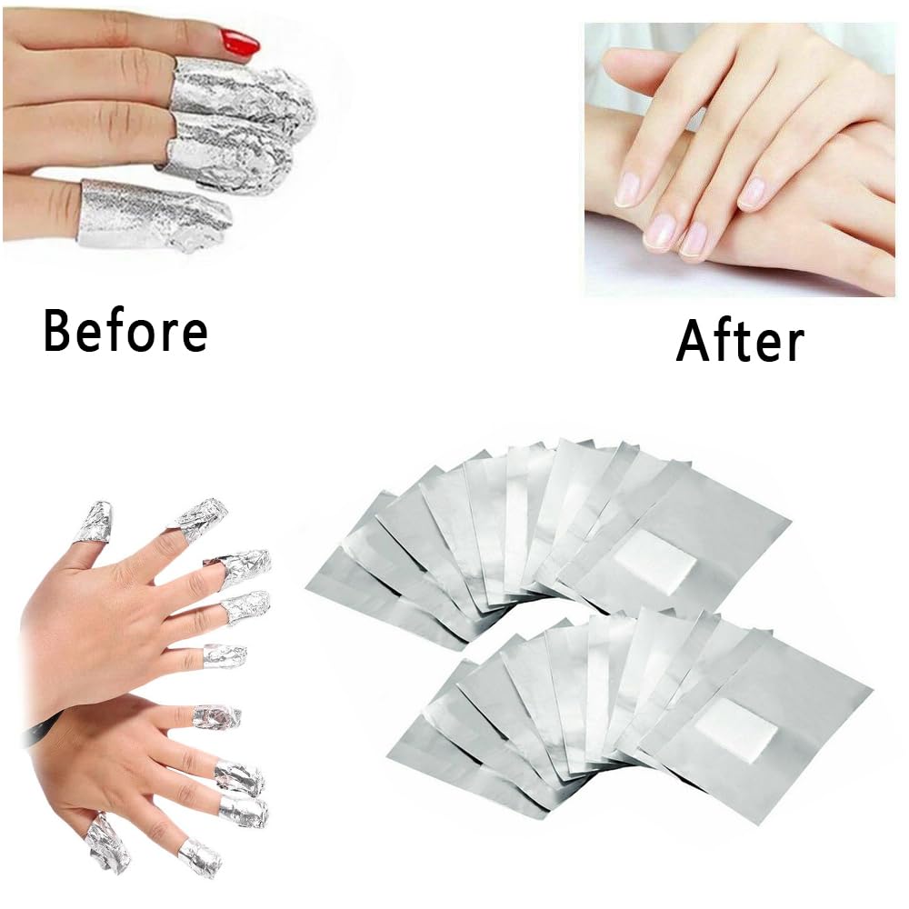 Rvetol paquete de 400 envolturas para eliminar esmalte de uñas.