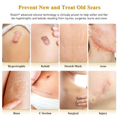 Rvlaim Scar Cream silicone gel absorbs quickly for smooth, non-greasy skin.