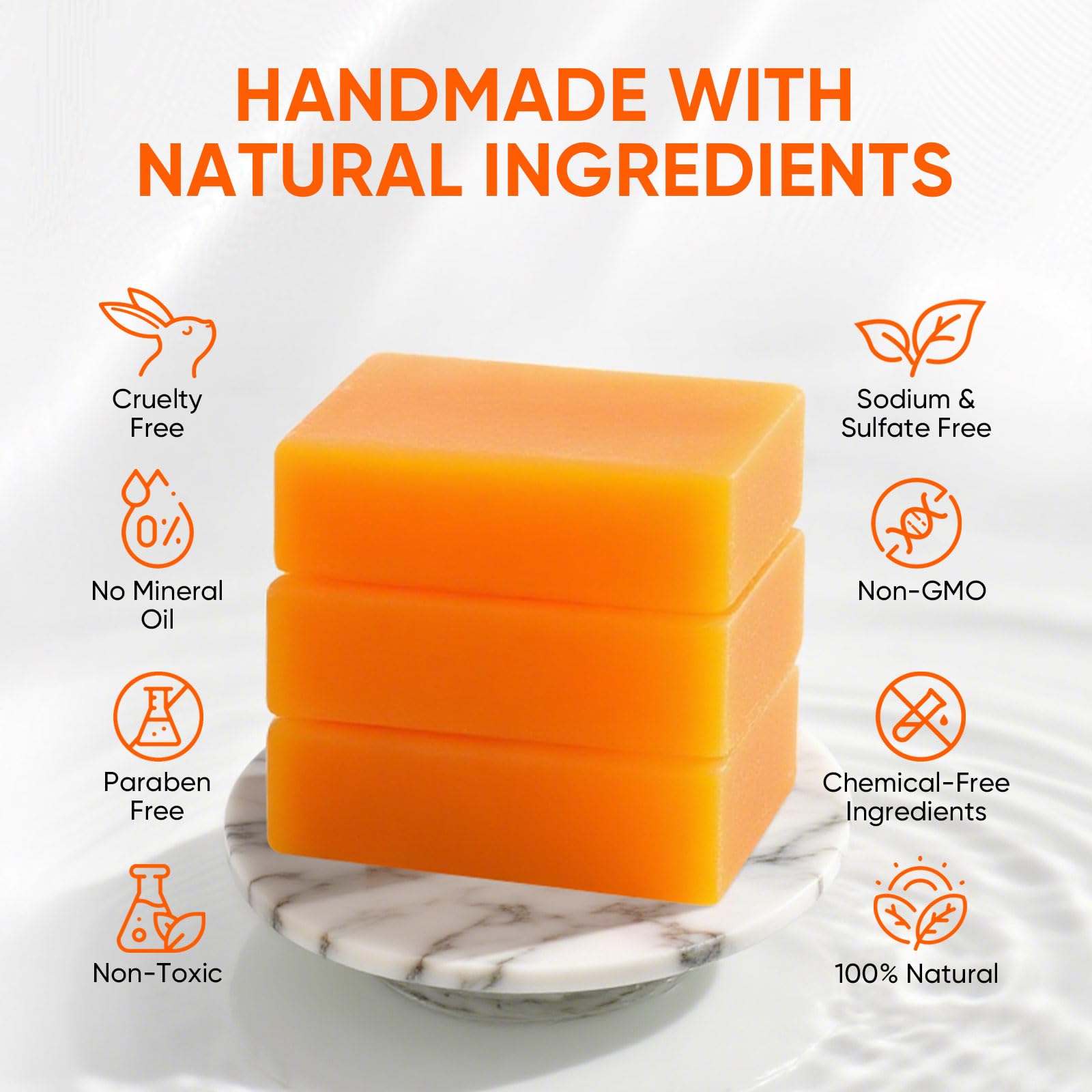 RYH jabón de persimón, aroma natural para una experiencia relajante.