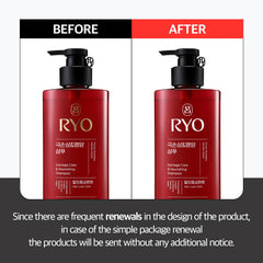 Ryo champú en textura espesa para ducha agradable