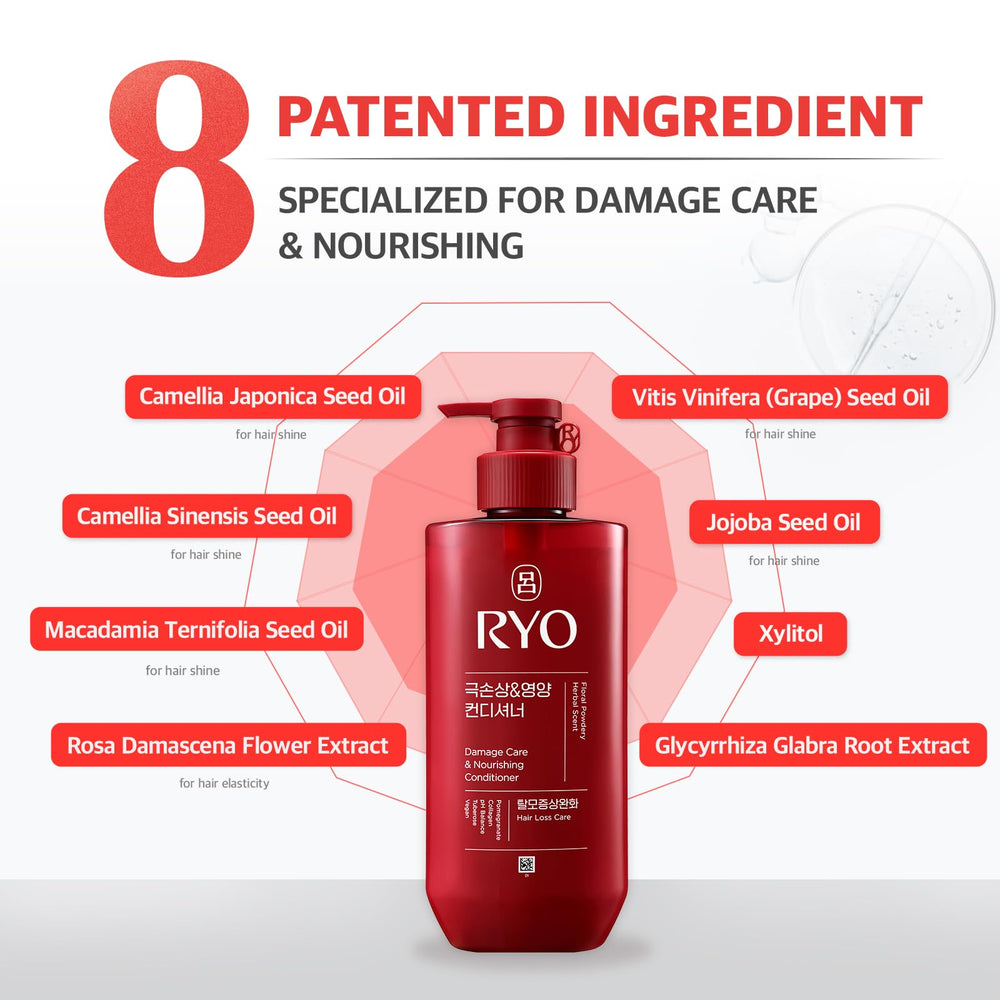 RYO Damage Care texture lather shows dense foam with gentle scent for soothing wash.
