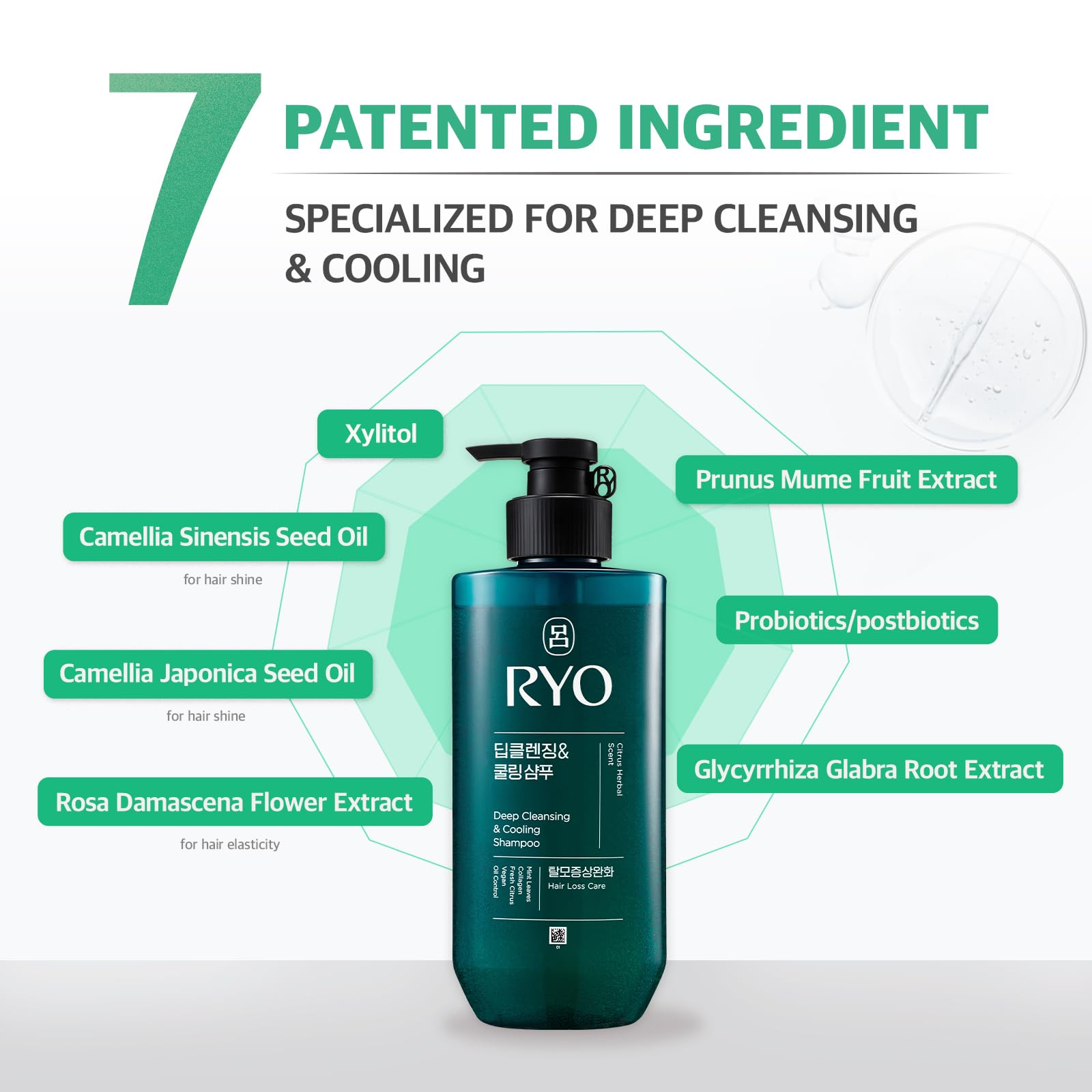 RYO shampoo caffeine infusion energizes scalp while cleansing