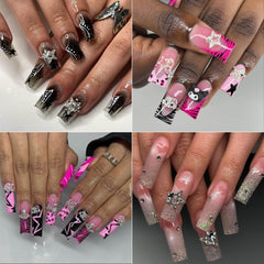 Rythsans Y2K nail charms multicolor rhinestones for versatile glitter accents