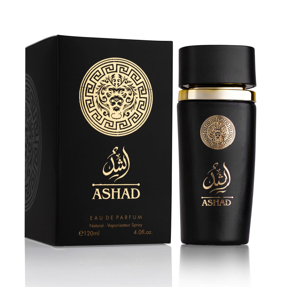 SAADAH Ashad bottle top view showcasing premium masculine design for evening wear
