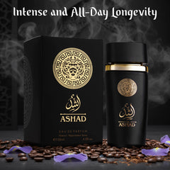 SAADAH Ashad spray action indicating easy application for confident starts