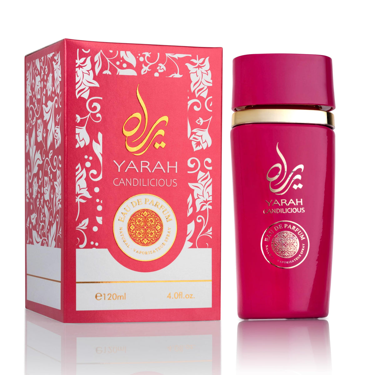 SAADAH Yarah Candilicious bottle front view with bright fruity notes for day-to-night allure