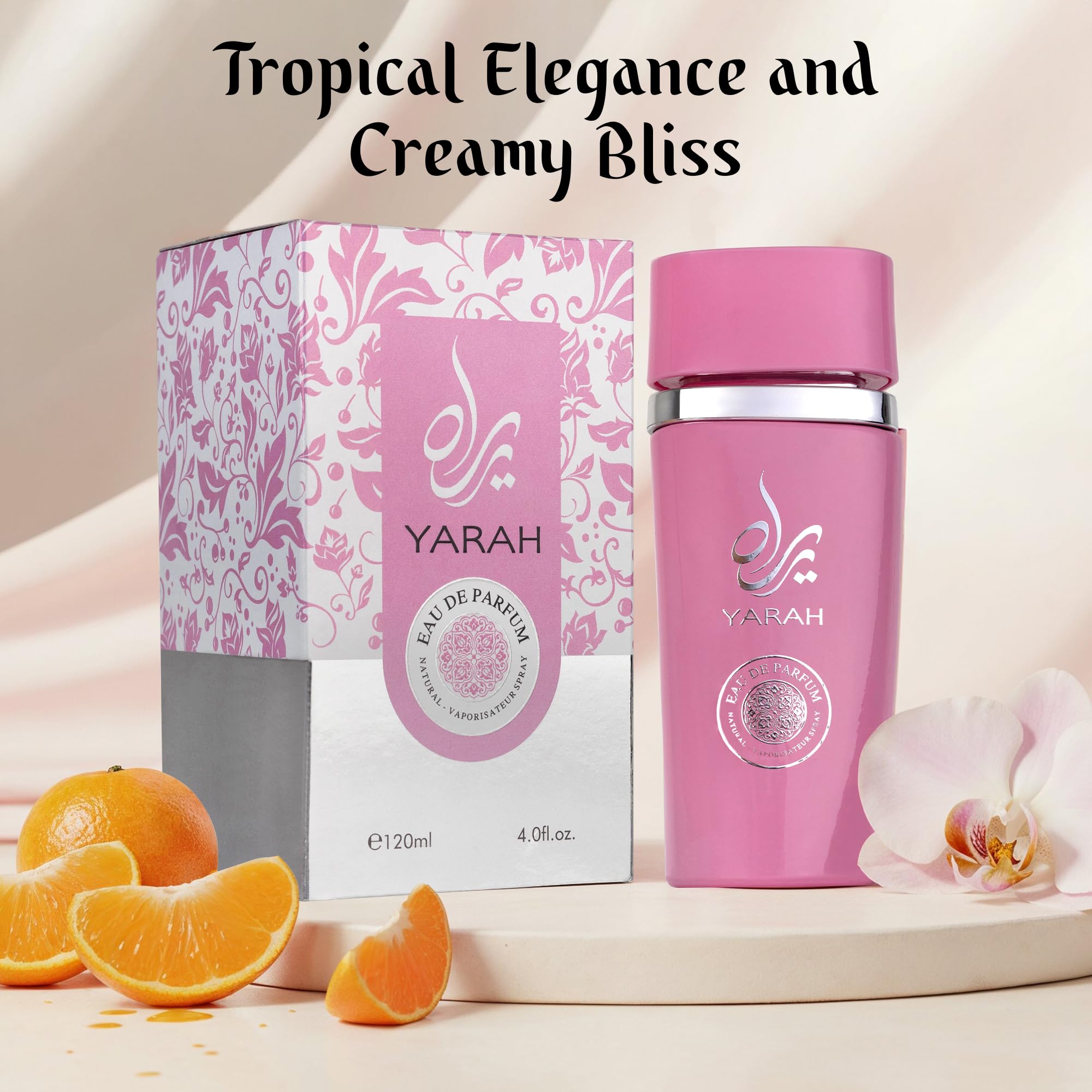 SAADAH Yarah heart notes of tropical fruits for vibrant glow