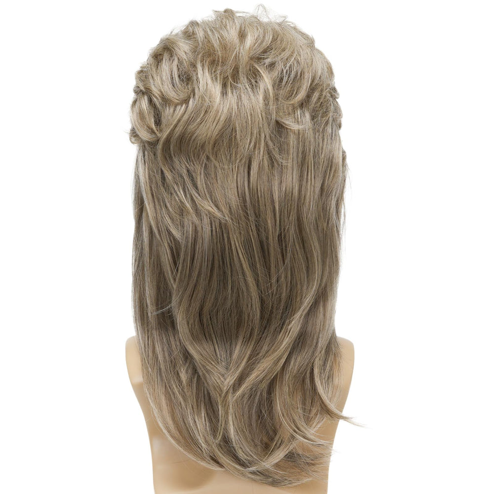 Sabosi wig close-up shows realistic fibers for events.