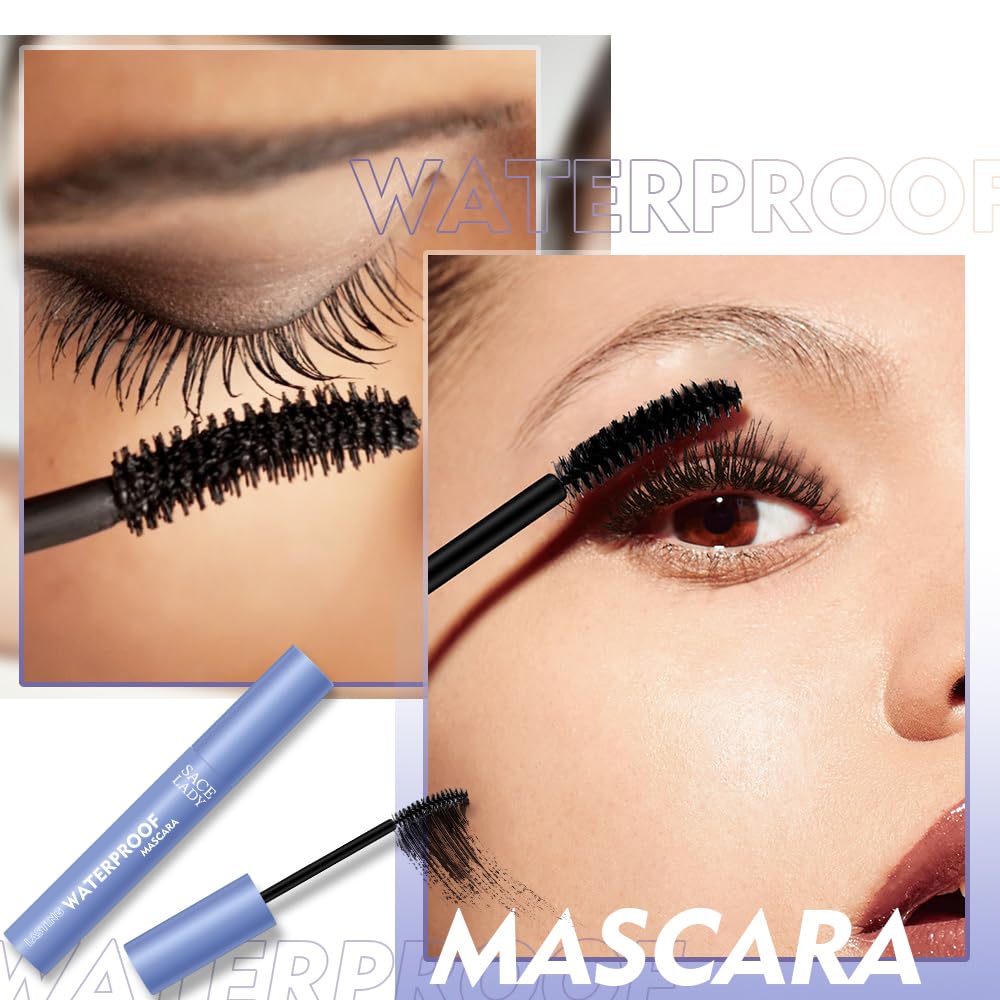 SACE LADY no-clump formula delivering even, lifted lashes.
