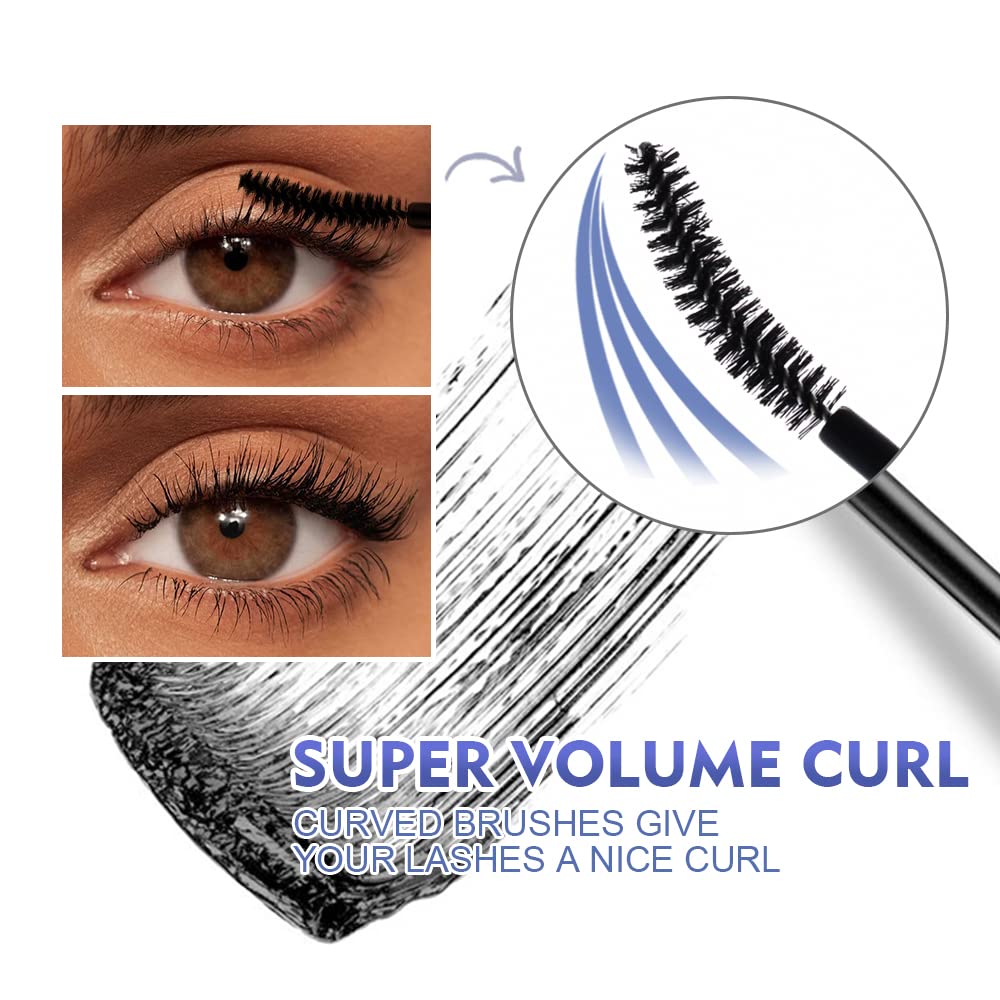 SACE LADY mascara application on lashes for smooth length and separation.