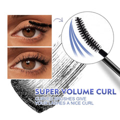 SACE LADY mascara application on lashes for smooth length and separation.
