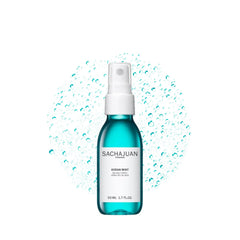 SACHAJUAN Ocean Mist aerosol texturizante, botella en primer plano, aporta volumen y textura