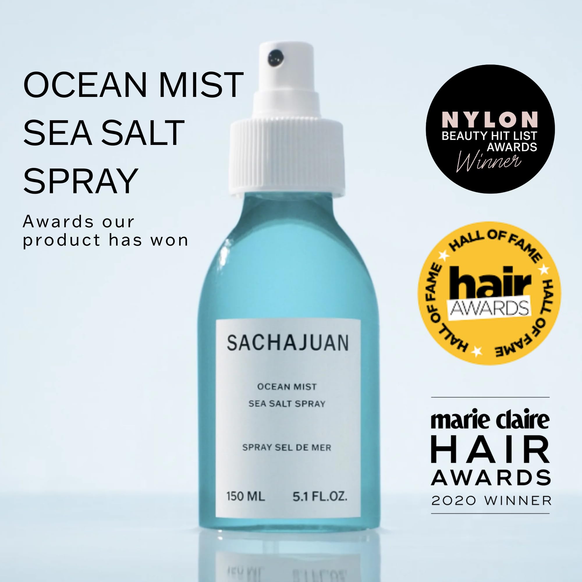 SACHAJUAN Ocean Mist refresca la textura en cabello seco