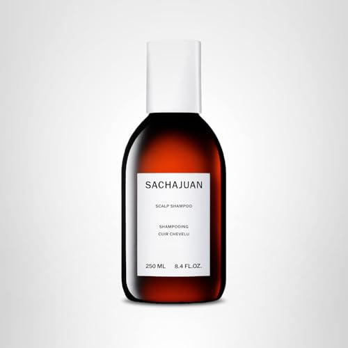 SACHAJUAN Scalp Shampoo paraben-free label signaling clean formula.