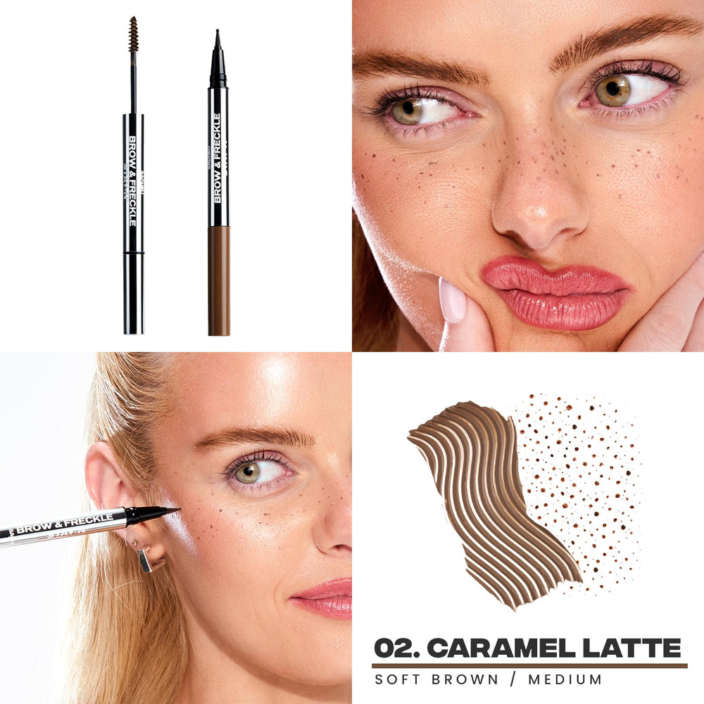 Sacheu Brow Stay-N: estampado de pecas para un look natural.