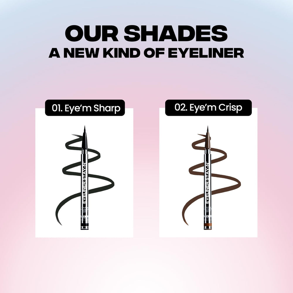 Sacheu Eyeliner STAY-N: diseño práctico para retoques rápidos en cualquier ocasión.