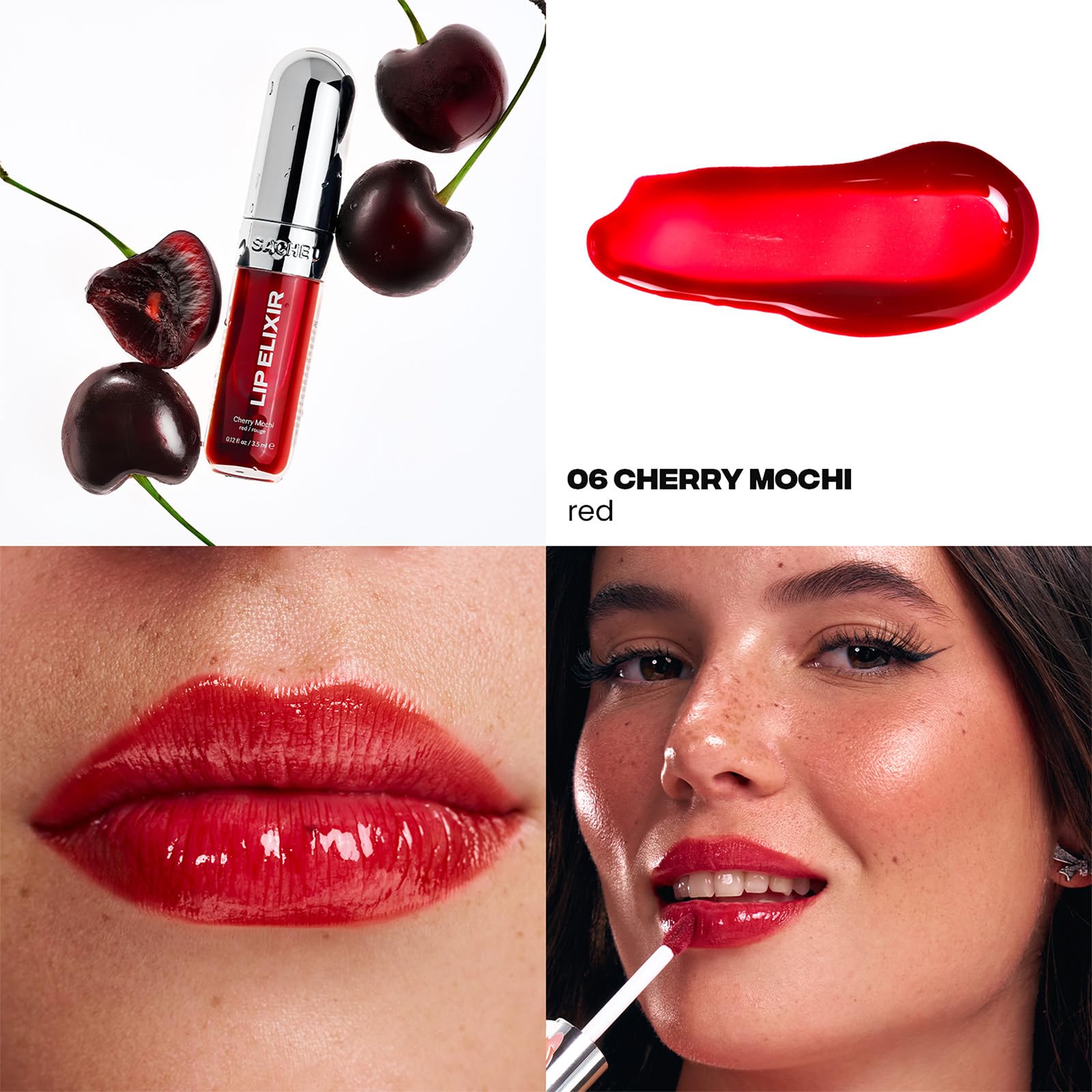 Sacheu Lip Liner STAY-N peel film being removed reveals tint.