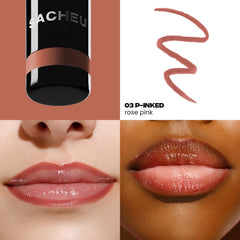 Sacheu STAY-N muestra trazo suave para delinear labios con claridad.