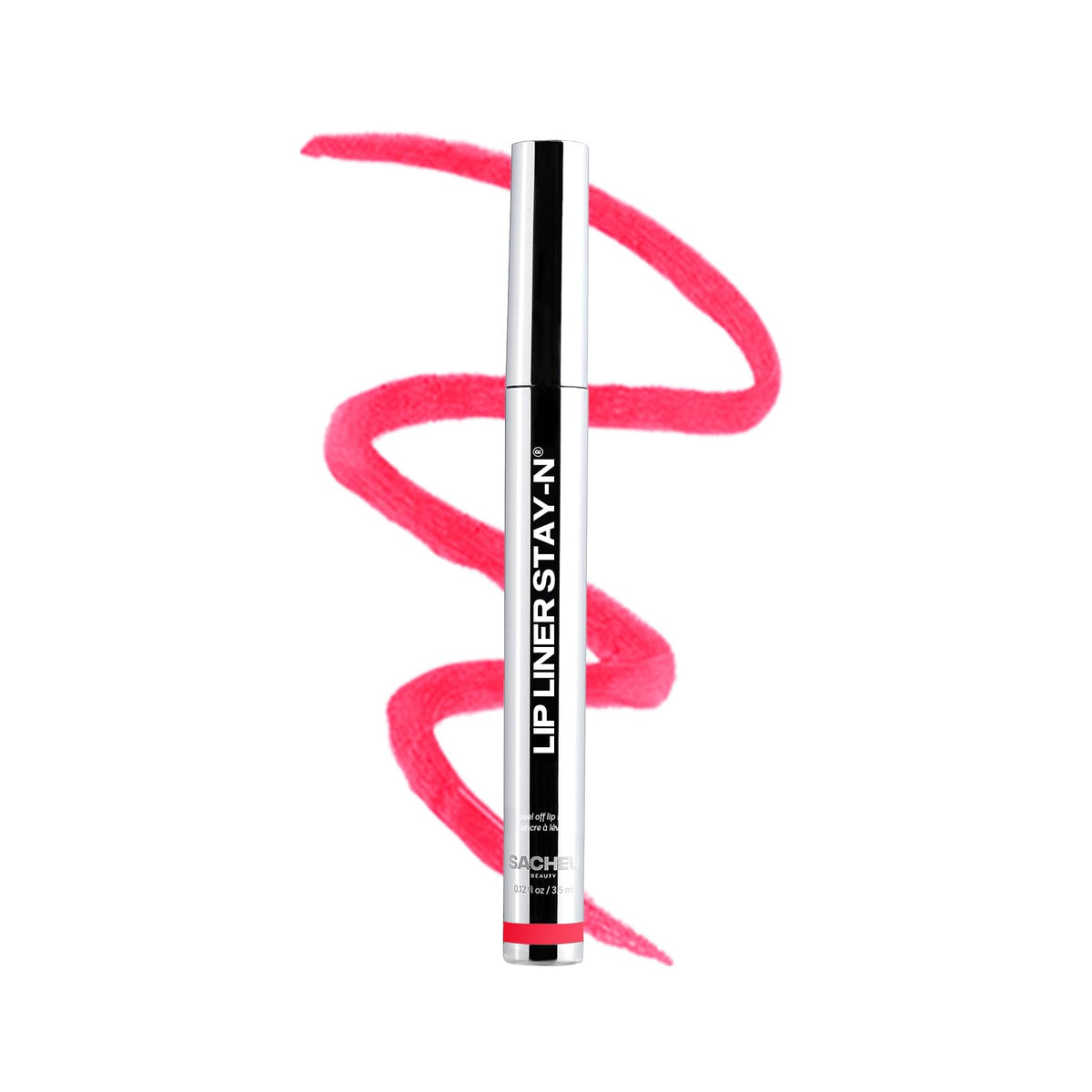 Sacheu STAY-N delineador-labios envase compacto para delinear con precisión.