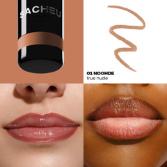 Sacheu tinte desprendible de labios, aplicación suave para color de larga duración.