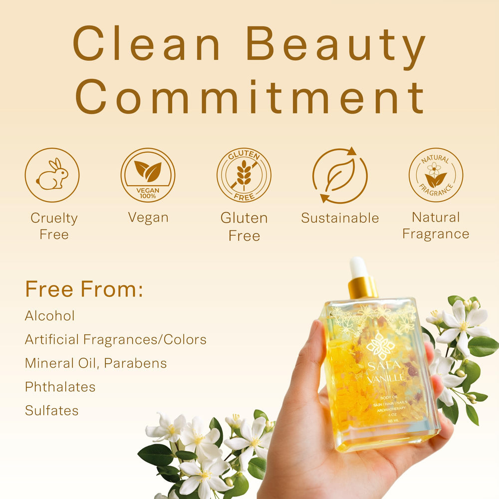 SAFA Vanillé Oil vanilla-extract emphasizes calming aroma and mood enhancing ambiance