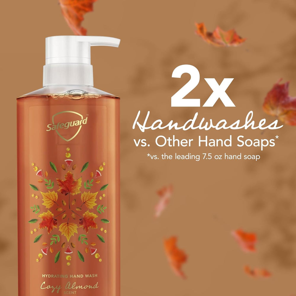 Safeguard Cozy Almond: fragancia cálida que acompaña el lavado diario.
