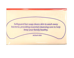 Safeguard family-use bar soap for hands and body cleansing in shared spaces